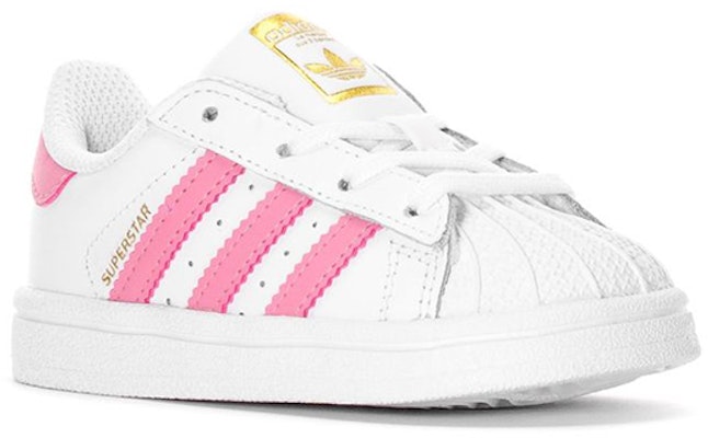 (Toddler) adidas Superstar 'White Light Pink' BY3720 Lookbook (Toddler) adidas Superstar 'White Light Pink' BY3720