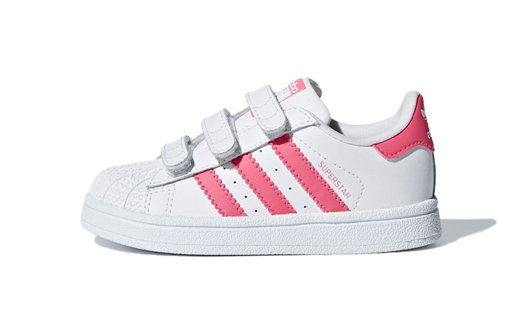 (TD) adidas Superstar 'White Pink'