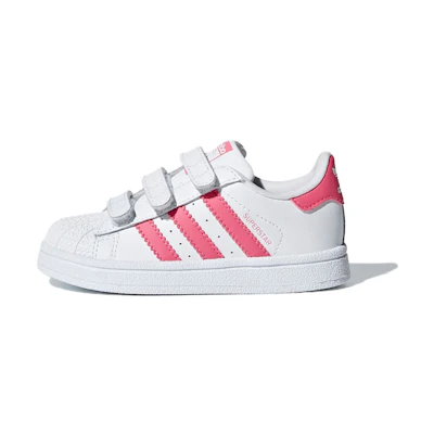 (TD) adidas Superstar 'White Pink'