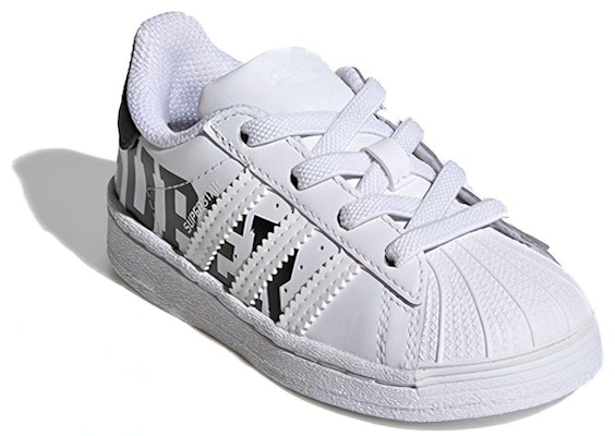 (Toddler) adidas Superstar 'XXL Print - Cloud White' FV3757 Lookbook (Toddler) adidas Superstar 'XXL Print - Cloud White' FV3757