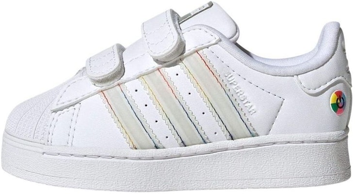 (Toddler) adidas Superstar CF I 'LED Lights Pack - White' JI0511 Buy (Toddler) adidas Superstar CF I 'LED Lights Pack - White' JI0511