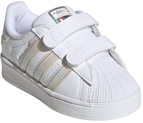 (Toddler) adidas Superstar CF I 'LED Lights Pack - White' JI0511 Lookbook (Toddler) adidas Superstar CF I 'LED Lights Pack - White' JI0511