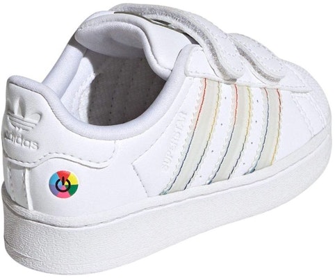 (Toddler) adidas Superstar CF I 'LED Lights Pack - White' JI0511 Shop (Toddler) adidas Superstar CF I 'LED Lights Pack - White' JI0511
