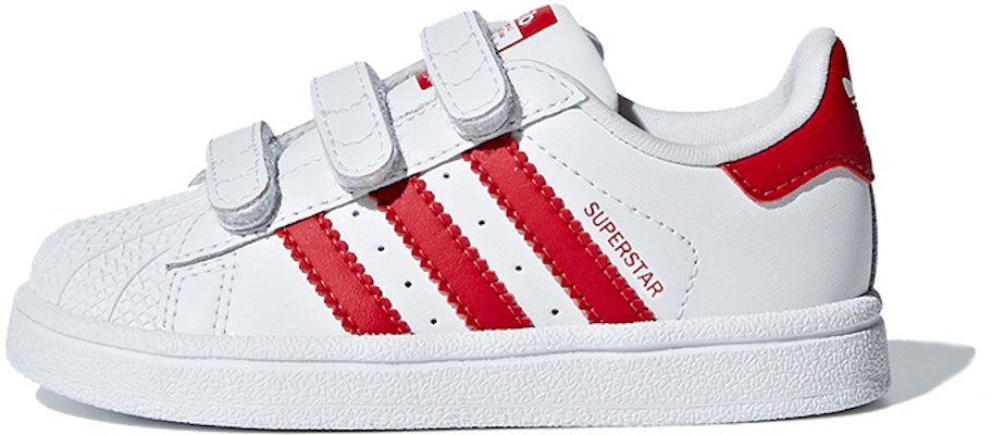 (TD) adidas Superstar CF I 'Merah Scarlet' Anak-anak CG6639 Buy (TD) adidas Superstar CF I 'Merah Scarlet' Anak-anak CG6639