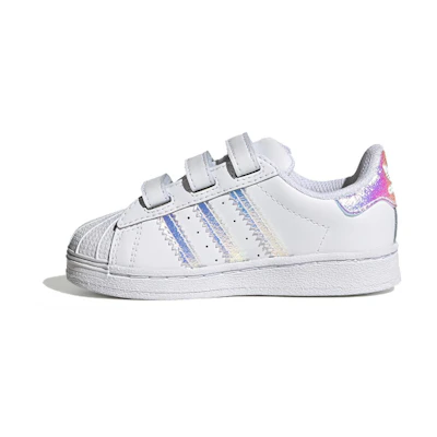 (TD) adidas Superstar J 'White Iridescent'