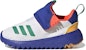 (TD) adidas Suru365 Slip-On Kasut 'Putih Biru Hijau' HP7739