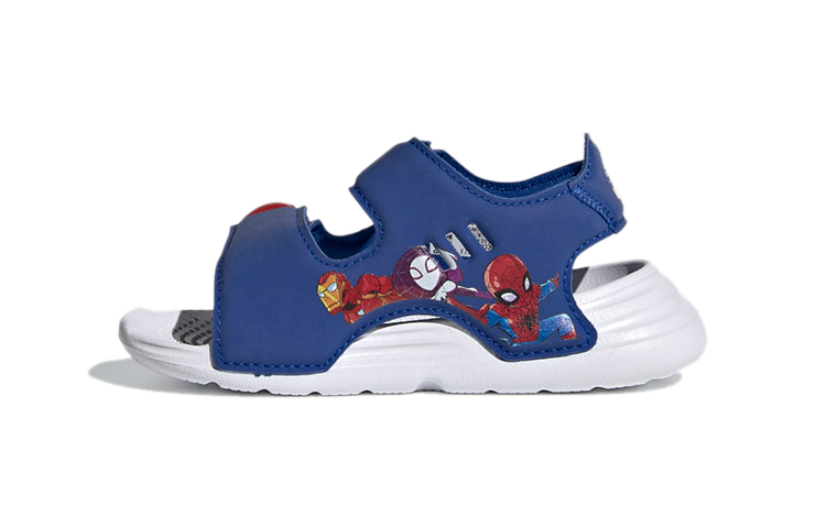 (Toddler) adidas Swim Blue Sandals 'Blue Red White' FY8958