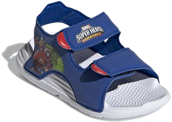 (TD) adidas Swim Blauwe Sandalen ''Blauw Rood Wit'' FY8958 Lookbook (TD) adidas Swim Blauwe Sandalen ''Blauw Rood Wit'' FY8958