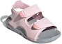 Lookbook (PS) Sandal adidas Disney x Comfort Biru 'Pink Kelabu' FY8065
