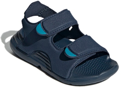 (TD) 阿迪达斯游泳凉鞋I『深蓝』 FY6040 Lookbook (TD) 阿迪达斯游泳凉鞋I『深蓝』 FY6040