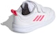 (TD) adidas Tensaur Kasut Putih/Merah Jambu S24059