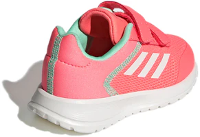Shop TD嬰童 adidas Tensaur Run 舒適耐磨跑步鞋 珊瑚粉