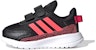 (TD) adidas Tensaur Run I 'Hitam Signal Pink' FW4137