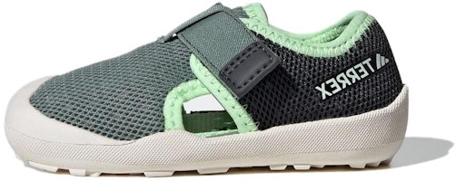 (Toddler) adidas Terrex Captain Toey 'Green Black White' IF3109 (Toddler) adidas Terrex Captain Toey 'Green Black White' IF3109