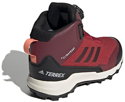 (Toddler) adidas Terrex Winter Mid Boa K 'Red Black' G26085 Shop (Toddler) adidas Terrex Winter Mid Boa K 'Red Black' G26085