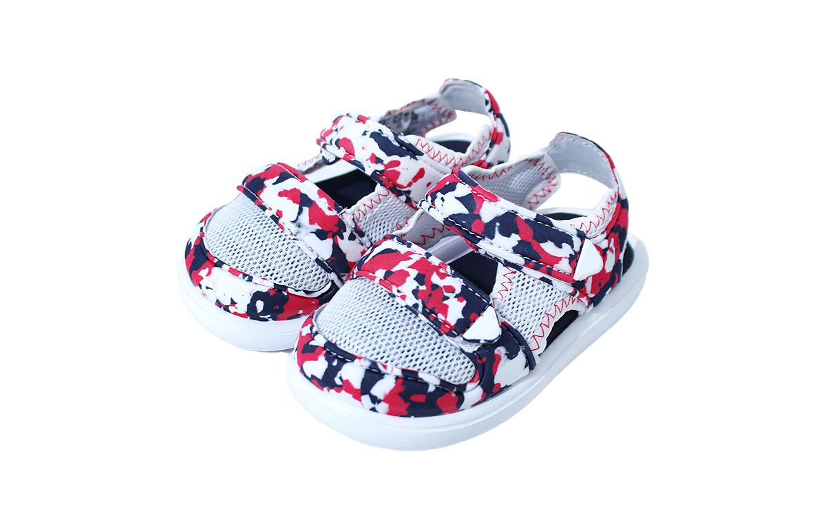 Lookbook (TD) Sandales d''Eau adidas ''Blanc Rouge Noir'' HP6787