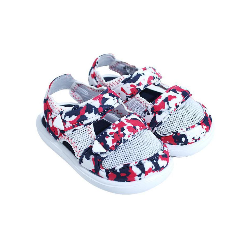 Shop (TD) Sandales d''Eau adidas ''Blanc Rouge Noir'' HP6787