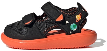 (Toddler) adidas Water Sandal Ct I Sandal Black/Orange GX2479 (Toddler) adidas Water Sandal Ct I Sandal Black/Orange GX2479