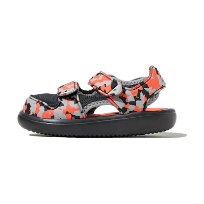 (TD) adidas Water Sandals 'Orange Grey'