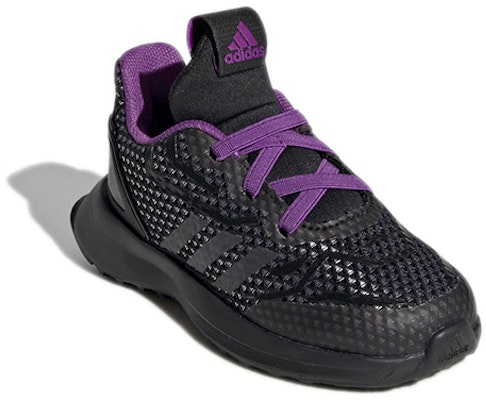 (TD) adidas x Marvel Black Panther RapidaRun 'Hitam Metalik Ungu' Kasut G27552 Lookbook (TD) adidas x Marvel Black Panther RapidaRun 'Hitam Metalik Ungu' Kasut G27552