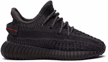 (Toddler) adidas Yeezy Boost 350 V2 'Black Non-Reflective' FU9011 (Toddler) adidas Yeezy Boost 350 V2 'Black Non-Reflective' FU9011