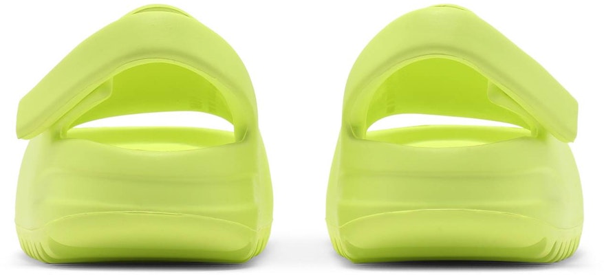 (TD) adidas Yeezy Slides 'Glow Green' Hijau Neon GX6140 Details for (TD) adidas Yeezy Slides 'Glow Green' Hijau Neon GX6140