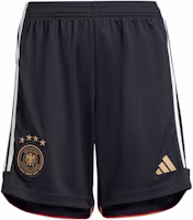 (Toddler) adidas Youth Germany Home Soccer Shorts Black HF1465 (Toddler) adidas Youth Germany Home Soccer Shorts Black HF1465