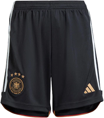 (Toddler) adidas Youth Germany Home Soccer Shorts Black HF1465 Buy (Toddler) adidas Youth Germany Home Soccer Shorts Black HF1465