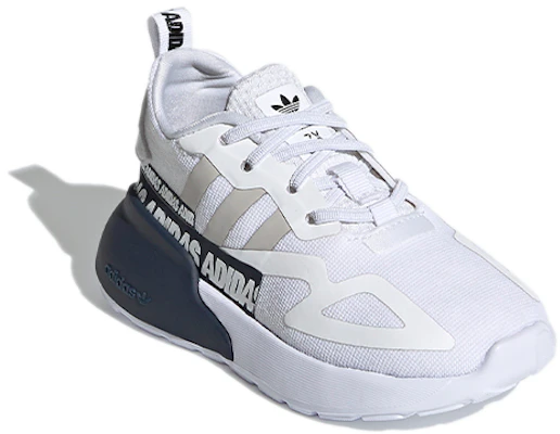(TD) adidas ZX 2K ''Wordmark Heel Stripe - Weiß'' FY2636 Lookbook (TD) adidas ZX 2K ''Wordmark Heel Stripe - Weiß'' FY2636