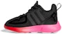 (TD) adidas ZX 2K Flux 'Hitam Merah Jambu' FW2380