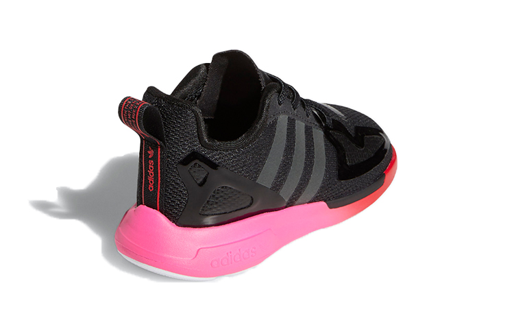 Shop (TD) adidas ZX 2K Flux 'Hitam Merah Jambu' FW2380