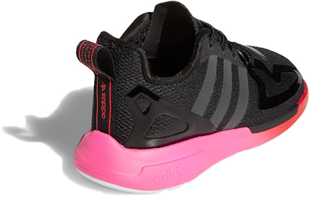 (TD) adidas ZX 2K Flux 'Hitam Merah Jambu' FW2380 Shop (TD) adidas ZX 2K Flux 'Hitam Merah Jambu' FW2380