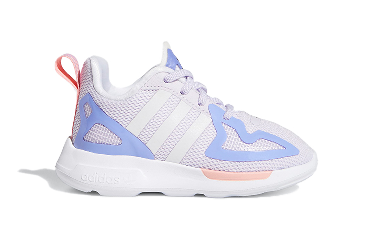 Order (TD) 아디다스 ZX 2K 플럭스 '화이트 퍼플 틴트' FW2378
