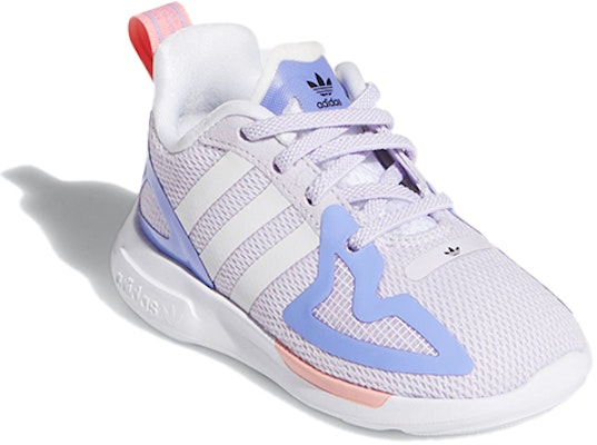(TD) adidas ZX 2K Flux 'Putih Ungu Lembut' FW2378 Lookbook (TD) adidas ZX 2K Flux 'Putih Ungu Lembut' FW2378