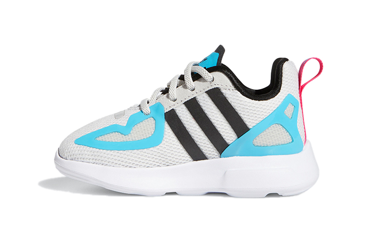 (Toddler) adidas ZX 2K Flux 'White Signal Cyan' FW2379