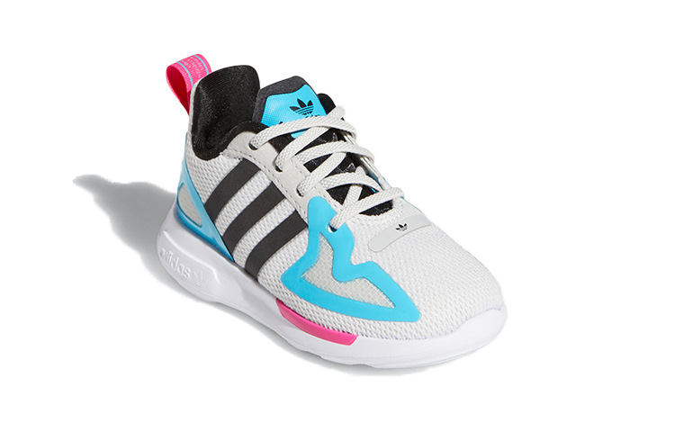 Lookbook (TD) adidas ZX 2K Flux 'Putih Signal Cyan' FW2379