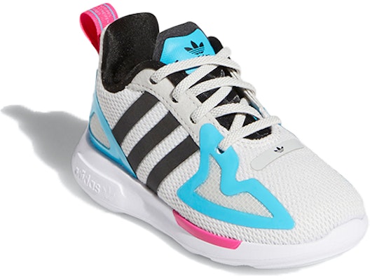 (TD) adidas ZX 2K Flux 'Putih Signal Cyan' FW2379 Lookbook (TD) adidas ZX 2K Flux 'Putih Signal Cyan' FW2379