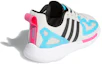 Shop (TD) adidas ZX 2K Flux ''Bianco Signal Cyan'' FW2379