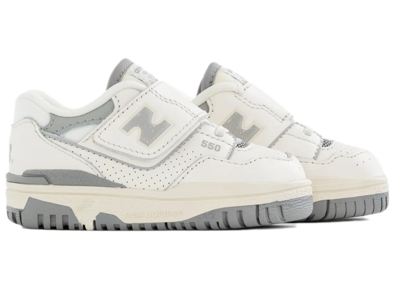 Buy (TD) Aimé Leon Dore x New Balance松紧鞋带顶带'银色' ALD-550-TD-GRY