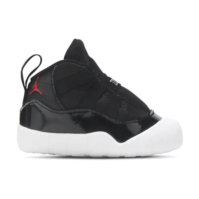 (TD) Jordan 11 Crib Bootie 'Black'