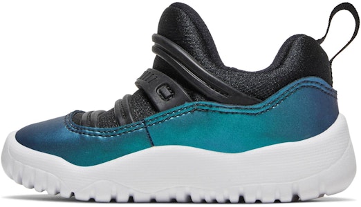 (TD) 에어 조던 11 레트로 리틀 플렉스 '블랙 이리디센트' BQ7102-009 Lookbook (TD) 에어 조던 11 레트로 리틀 플렉스 '블랙 이리디센트' BQ7102-009