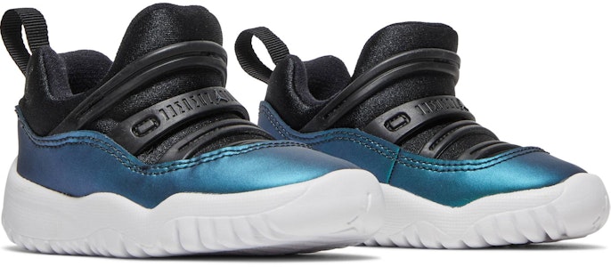 (TD) 에어 조던 11 레트로 리틀 플렉스 '블랙 이리디센트' BQ7102-009 Cheap (TD) 에어 조던 11 레트로 리틀 플렉스 '블랙 이리디센트' BQ7102-009