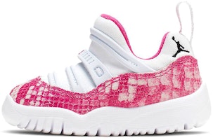 (Toddler) Air Jordan 11 Retro Little Flex 'Pink Snakeskin' BQ7104-106 (Toddler) Air Jordan 11 Retro Little Flex 'Pink Snakeskin' BQ7104-106