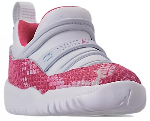 (Anak Kecil) Air Jordan 11 Retro Little Flex 'Pink Snakeskin' BQ7104-106 Lookbook (Anak Kecil) Air Jordan 11 Retro Little Flex 'Pink Snakeskin' BQ7104-106