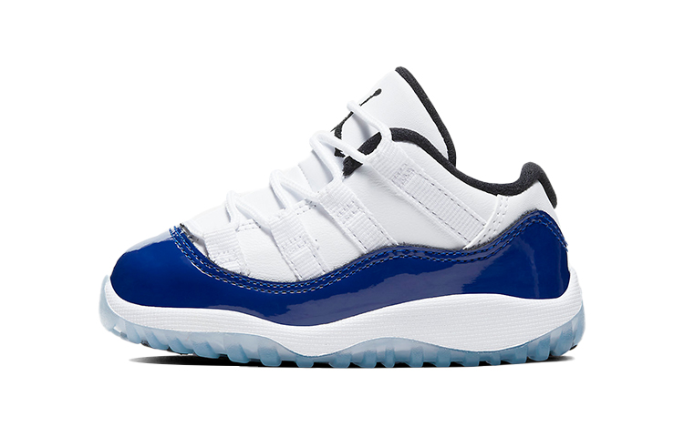 Buy (幼童) Air Jordan 11 復刻低筒版 'Concord Sketch' 645107-100