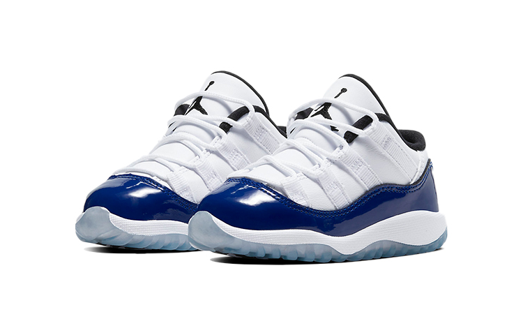 Lookbook (幼童) Air Jordan 11 復刻低筒版 'Concord Sketch' 645107-100