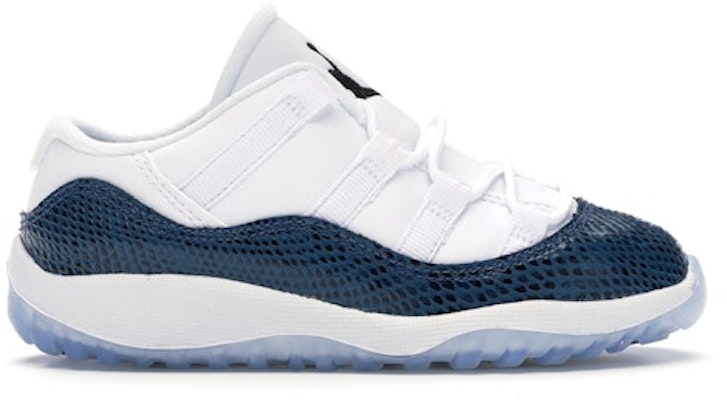 Buy Toddler Air Jordan 11 Retro Low Navy Snakeskin 2019 CD6849 102 Novelship