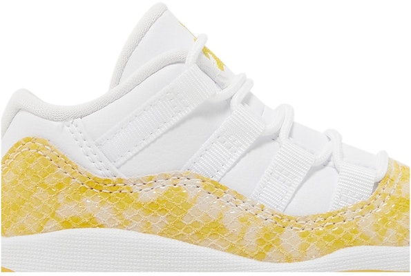 (幼童) Air Jordan 11 低筒復刻版『黃色蛇皮』 645107-107 Order (幼童) Air Jordan 11 低筒復刻版『黃色蛇皮』 645107-107