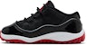 (TD) Air Jordan 11 Retro Rendah Bred FV5120-006