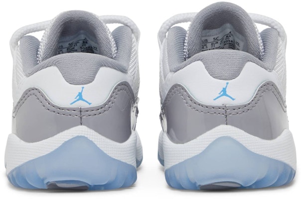 (TD) Air Jordan 11 低帮复刻 灰水泥 505836-140 Details for (TD) Air Jordan 11 低帮复刻 灰水泥 505836-140